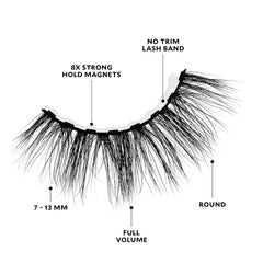 Velour Magnetic Effortless Lashes - Magnet-Eyezed (Lash Scan with Measurements)