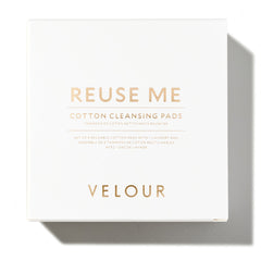 Velour Reuse Me Reusable Cotton Cleansing Pads (Packaging)