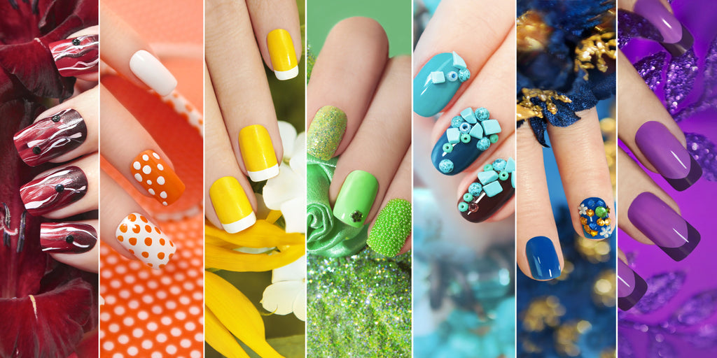10 Bright Summer Nails To Try This Season | The Everygirl