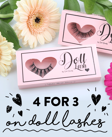 Doll Beauty lashes 4 for 3