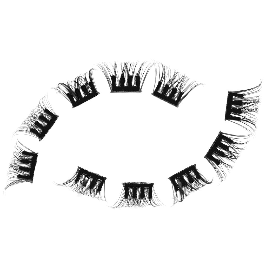 Eylure Underlash Pre-Glued Salon Curl Clusters - Lengthening (Lash Scan)