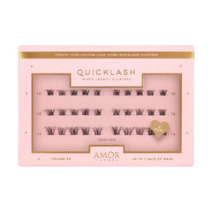 Amor Lashes QuickLash Mixed Length Clusters (D Curl) [Front Row]