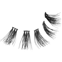 Ardell Duralash Double Up Knotted Flare Trios - Medium Black (Lash Scan)