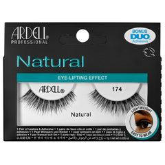 Ardell Lashes - 174 Black (with DUO Glue)