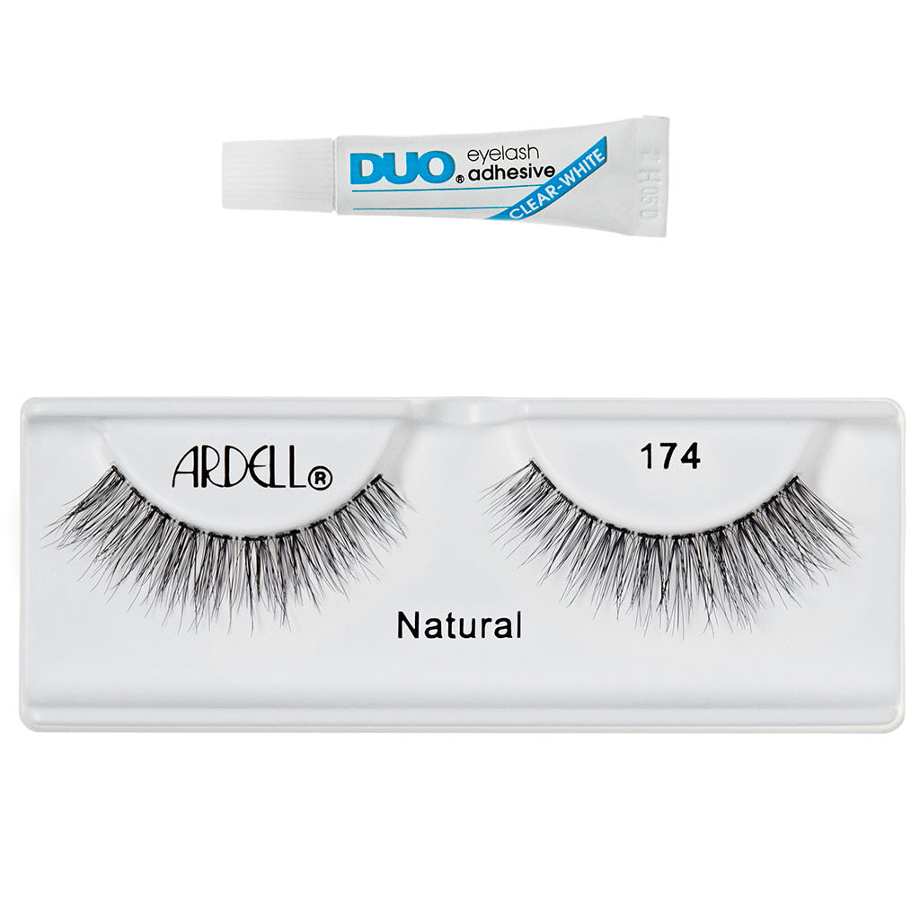 Ardell Lashes - 174 Black (with DUO Glue) - Tray Shot