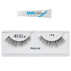 Ardell Lashes - 174 Black (with DUO Glue) - Tray Shot