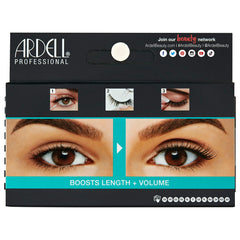 Ardell Lashes - 174 Black (with DUO Glue) - Back of Packaging