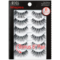 Ardell Lashes Wispies 113 Multipack (6 Pairs)