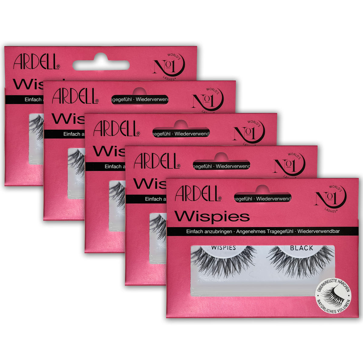 Ardell Lashes - Wispies (Bundle of 5)