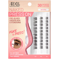 Ardell Naked Press On Pre-Glued Underlash Extensions - Natural