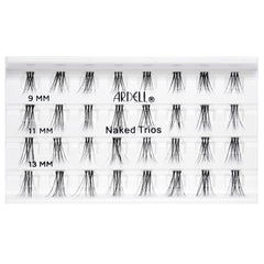 Ardell Naked Trios Cluster Lashes (Tray Shot)