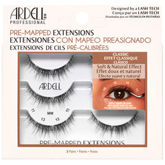 Ardell Pre-Mapped Extensions Classic (3 Pairs)