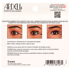 Ardell Pre-Mapped Extensions Classic (3 Pairs) - Back of Packaging