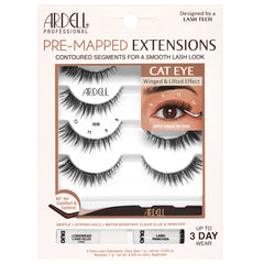 Ardell Pre-Mapped Extensions Kit Cat Eye (4 Pairs)