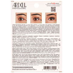 Ardell Pre-Mapped Extensions Kit Cat Eye (4 Pairs) - Back of Packaging