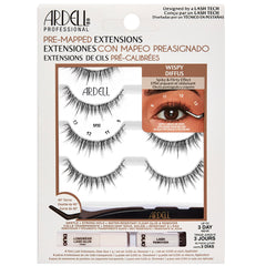 Ardell Pre-Mapped Extensions Kit Wispy (4 Pairs)
