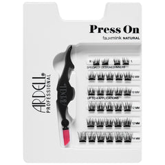 Ardell Press On Pre-Glued Underlash Extensions Kit - Faux Mink Natural (Contents)