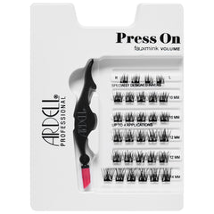 Ardell Press On Pre-Glued Underlash Extensions Kit - Faux Mink Volume (Contents)