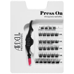 Ardell Press On Pre-Glued Underlash Extensions Kit - Wispies Natural (Contents)