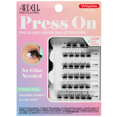 Ardell Press On Pre-Glued Underlash Extensions Kit - Wispies Volume