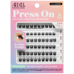 Ardell Press On Pre-Glued Underlash Extensions Multipack - Faux Mink Natural