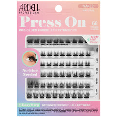 Ardell Press On Pre-Glued Underlash Extensions Multipack - Naked Natural