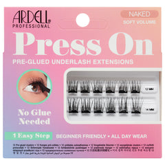 Ardell Press On Pre-Glued Underlash Extensions - Naked Soft Volume