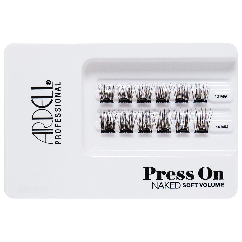 Ardell Press On Pre-Glued Underlash Extensions - Naked Soft Volume (Tray Shot)