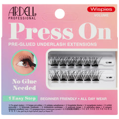 Ardell Press On Pre-Glued Underlash Extensions - Wispies Volume