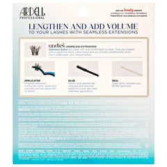 Ardell Seamless Underlash Extensions MUA Kit (Back of Packaging)
