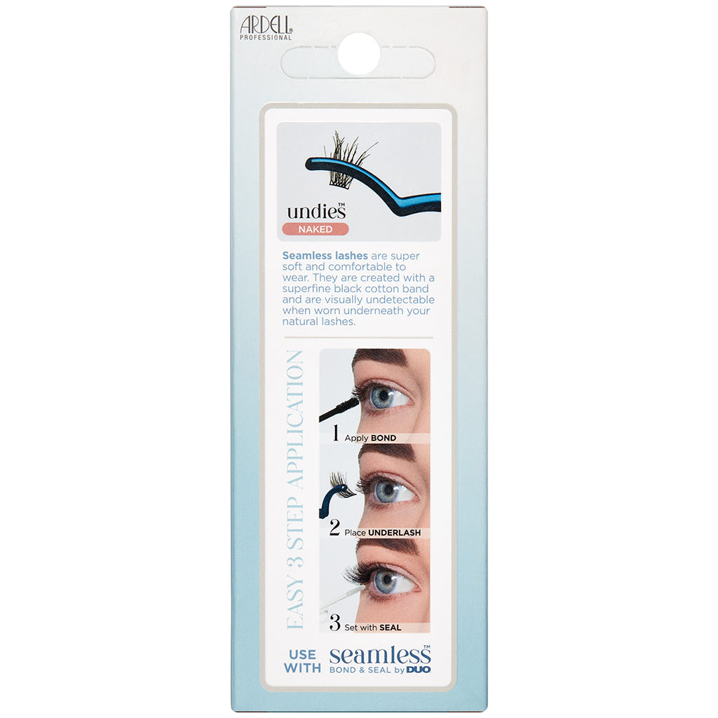 Ardell Seamless Underlash Extensions - Naked (Back of Packaging)