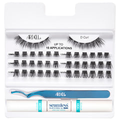 Ardell Seamless Underlash Extensions Starter Kit - Faux Mink D Curl (Contents)