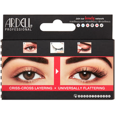 Ardell Wispies 701 Lashes Black (with DUO Glue) - Back of Packaging