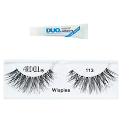Ardell Wispies Lashes 113 (with DUO Glue) - Tray Shot