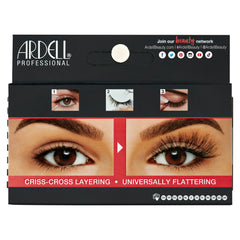 Ardell Wispies Lashes 113 (with DUO Glue) - Back of Packaging