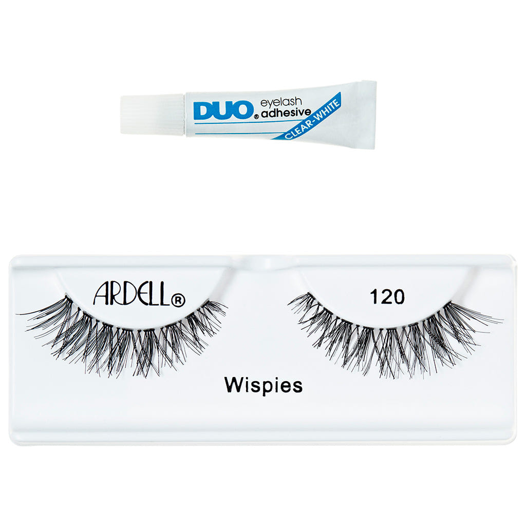 Ardell Wispies Lashes 120 (with DUO Glue) - Tray Shot