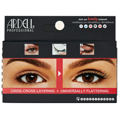 Ardell Wispies Lashes 120 (with DUO Glue) - Back of Packaging