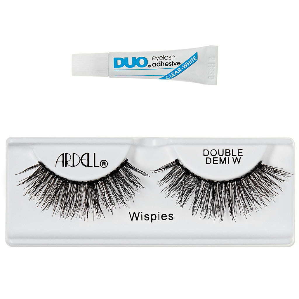 Ardell Double Demi Wispies Lashes (with DUO Glue) - Tray Shot