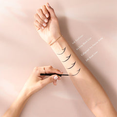 Catrice Cosmetics 24H Brush Liner 010 Ultra Black (3ml) - Model Arm Swatch