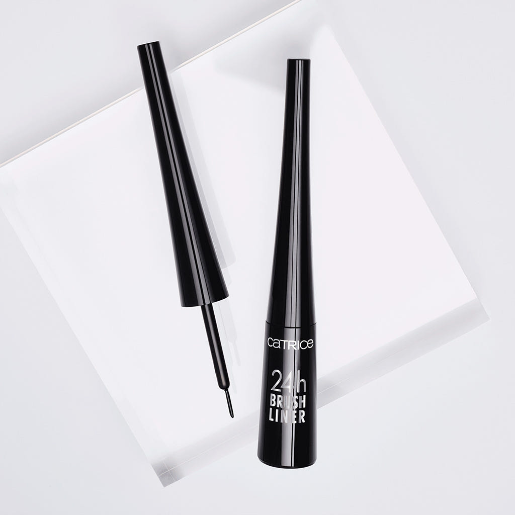 Catrice Cosmetics 24H Brush Liner 010 Ultra Black (3ml) - Lifestyle Shot