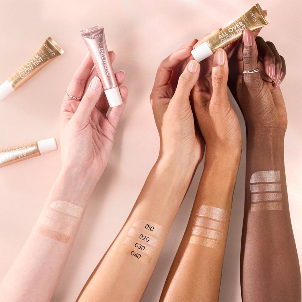 Catrice Cosmetics All Over Glow Tint 040 Bronze It (15ml) - Model Arm Swatches