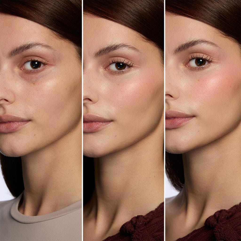 Catrice Cosmetics Blush Affair Cream & Powder Palette (6g) - Model Shot 2 [010 Stunning Strawberry]