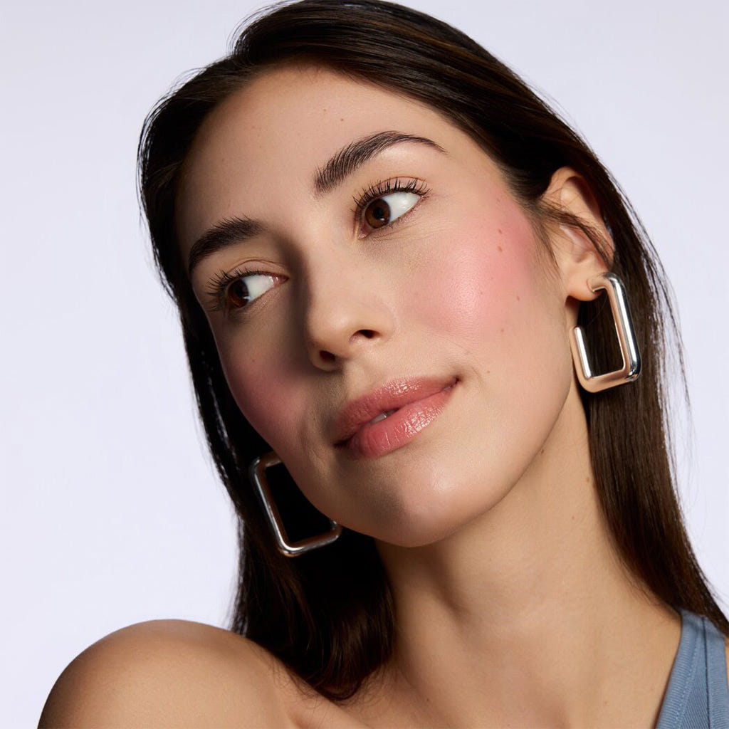 Catrice Cosmetics Blush Affair Liquid Blush (10ml) - Model Shot 2 [030 Ready Red Go]