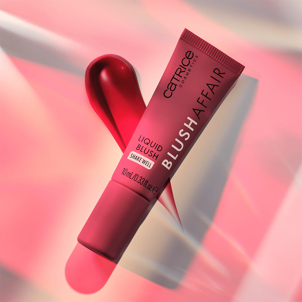 Catrice Cosmetics Blush Affair Liquid Blush (10ml) - Lifestyle Shot [060 Berry Bliss]