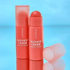 Catrice Cosmetics Blushin' Charm Multi Stick (5.5g) - Lifestyle Shot 2 [020 Coral Cutie] 