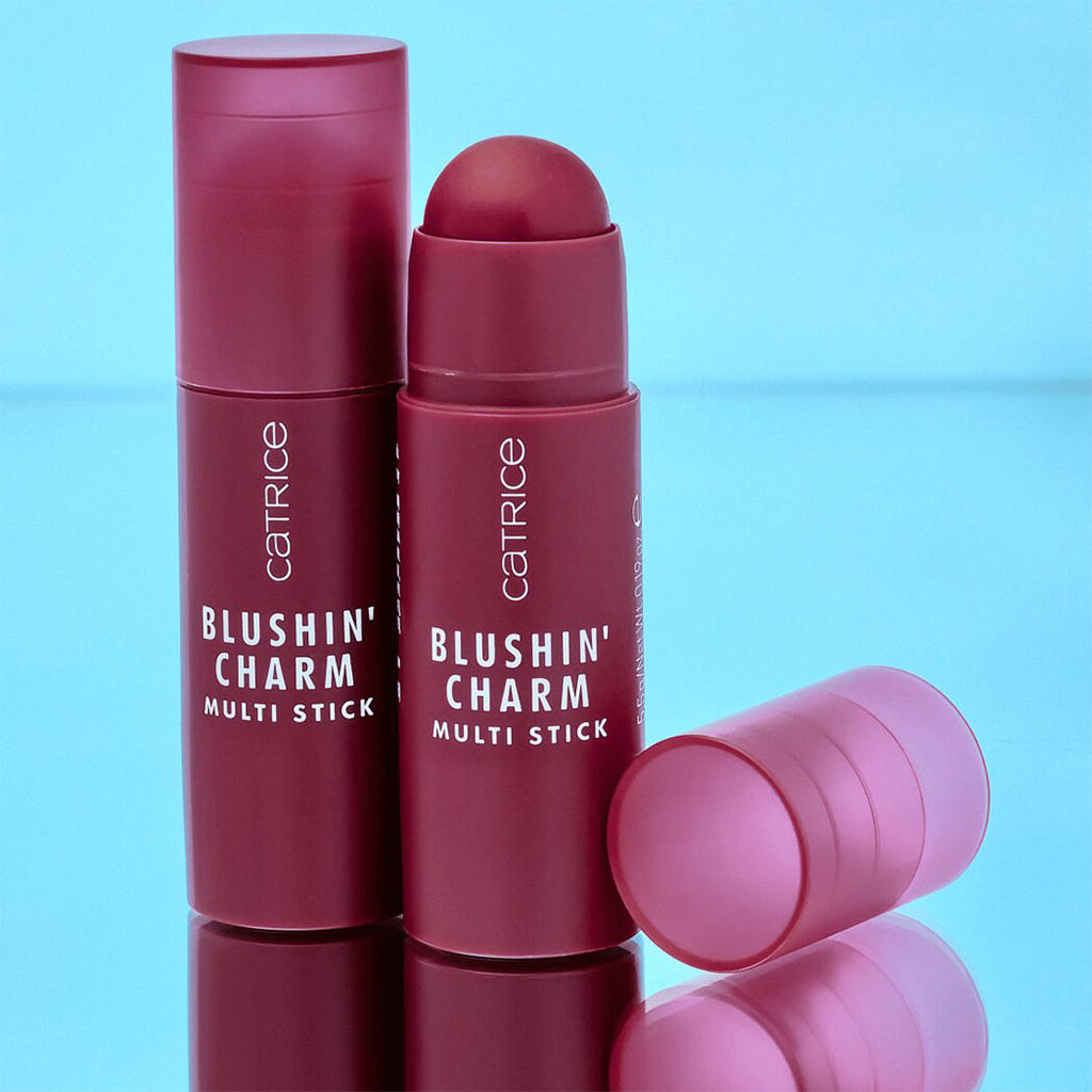 Catrice Cosmetics Blushin' Charm Multi Stick (5.5g) - Lifestyle Shot 2 [030 Ruby Darling]