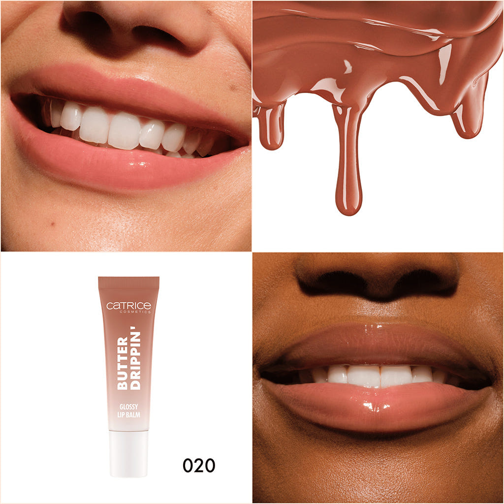 Catrice Cosmetics Butter Drippin' Glossy Lip Balm (10ml) - Product Shot [020 Maple Latte]