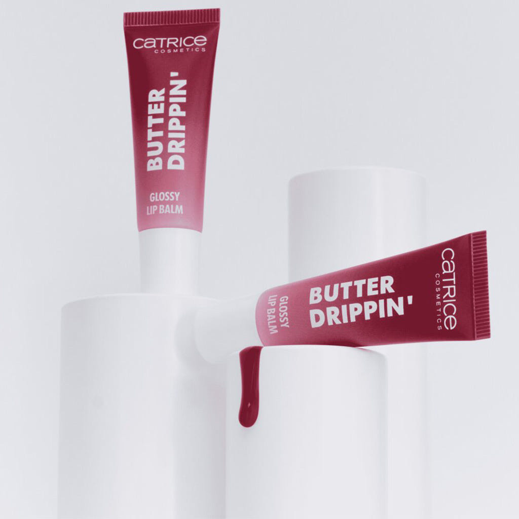 Catrice Cosmetics Butter Drippin' Glossy Lip Balm (10ml) - Lifestyle Shot [030 Butter Together]