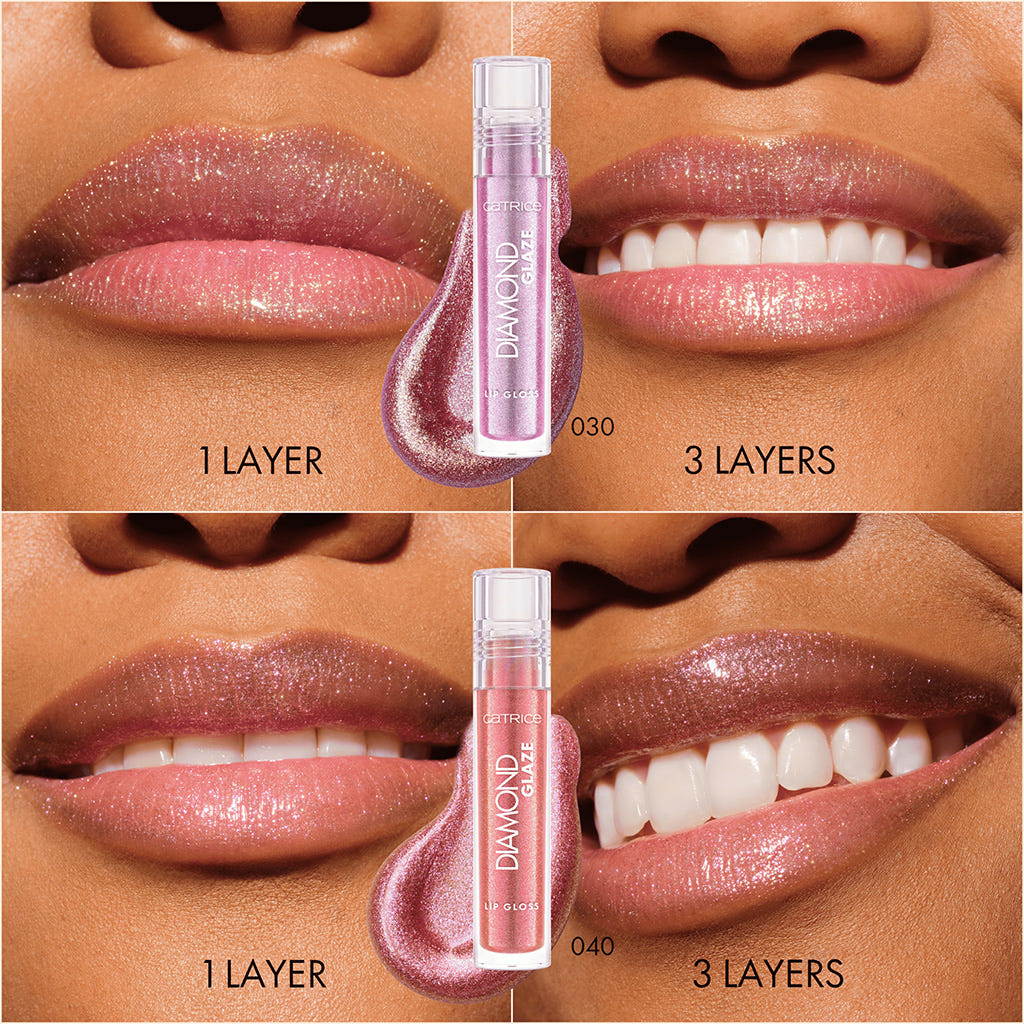 Catrice Cosmetics Diamond Glaze Lip Gloss (3ml) - Comparison Model Shot 3