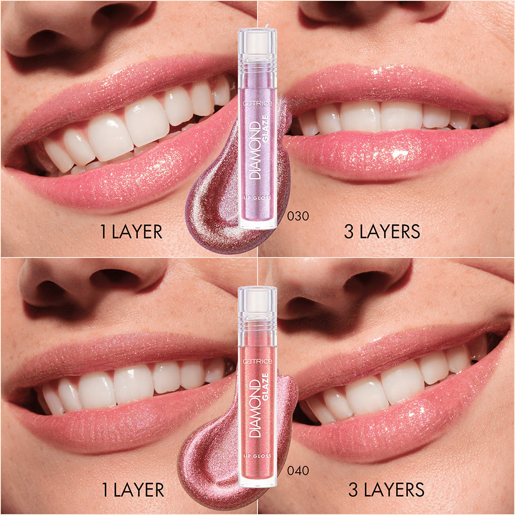 Catrice Cosmetics Diamond Glaze Lip Gloss (3ml) - Comparison Model Shot 4
